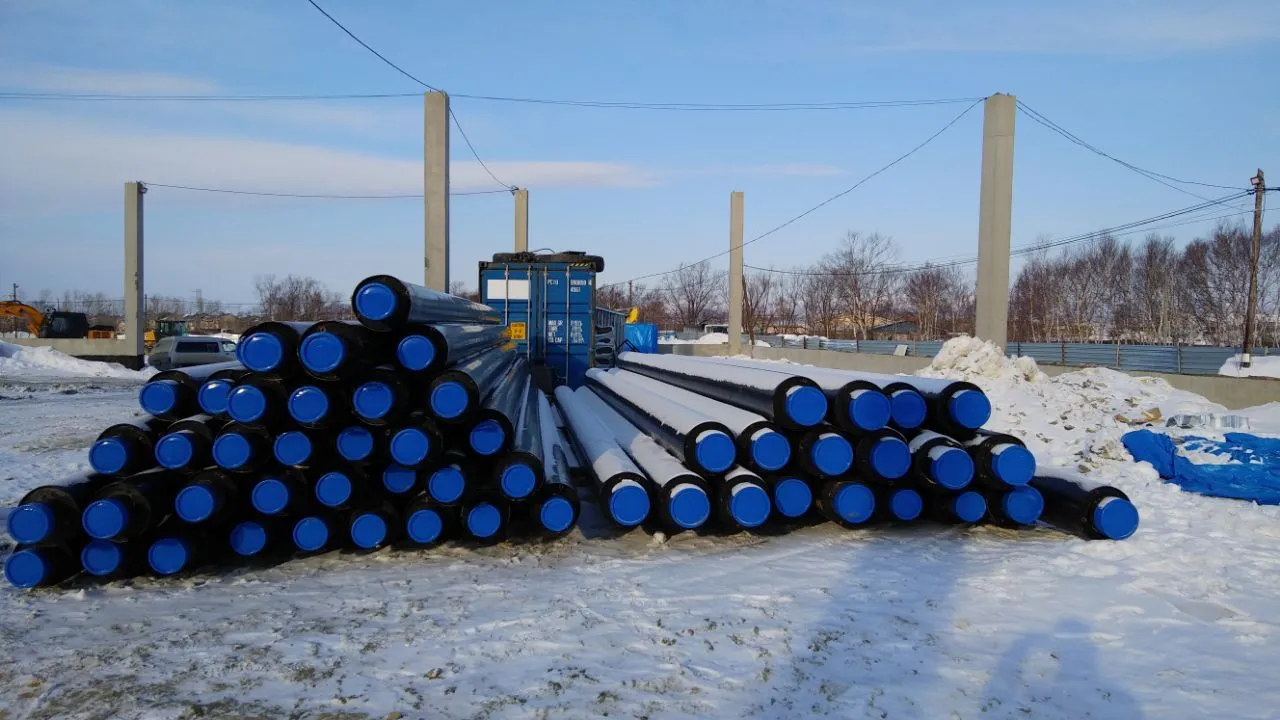 Стальные трубы в ППУ изоляции 100 мм производства «Альфа-тех» в Владимире